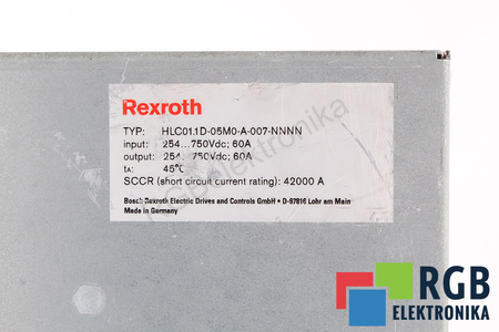 HLC01.1D-05M0-A-007-NNNN BOSCH REXROTH SANS CAPOT