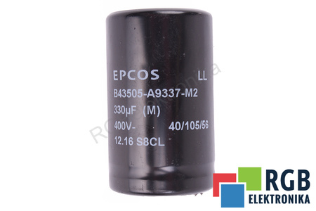 CONDENSATEUR B43505-A9337-M2 EPCOS 330UF, 400V