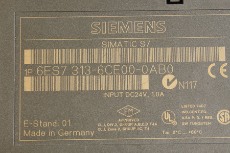 6ES7313-6CE00-0AB0 SIEMENS SIMATIC S7-300