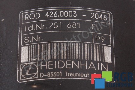 ROD426.0003-2048 HEIDENHAIN ID.NR251681-FU CODEUR