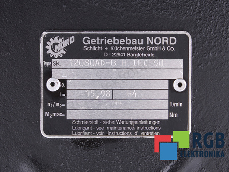 SK.12080AD-BH NORD IEC90 I=15.98 RÉDUCTEUR