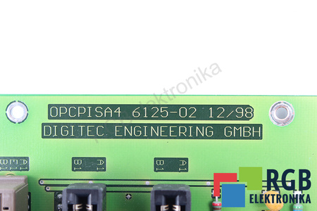 6125-02 DIGITEC ENGINEERING OPCPISA4 99LP11469