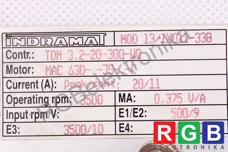 MOD13/1X011-338 INDRAMAT