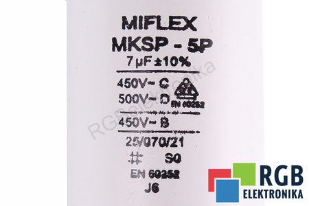 CONDENSATEUR MKSP-5P MIFLEX 7UF, 450V