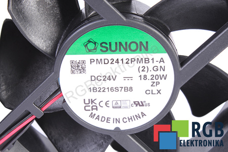 PMD2412PMB1-A(2).GN SUNON 120X120X38MM, 24V VENTILATEUR