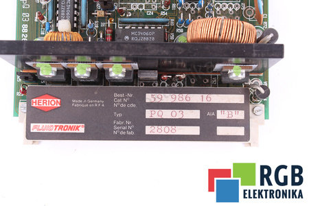 PQ03 HERION ALIMENTATION