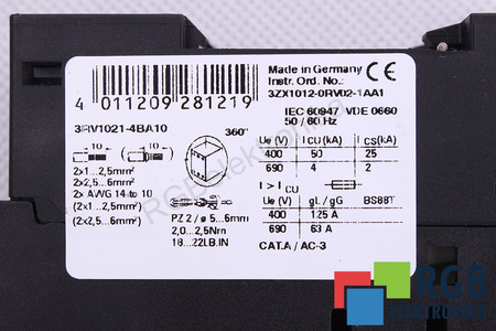 3RV1021-4BA10 SIEMENS SIRIUS