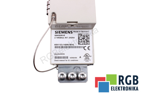 6SN1123-1AB00-0BA2 SIEMENS SIMODRIVE 611 VERSION A LT-MODUL INT.2X25A