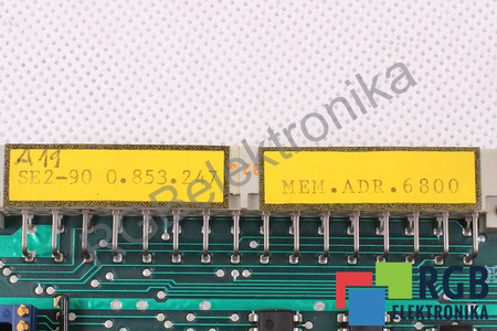 SE2-90 0.853.247 GILDEMEISTER MEM.ADR.6800 0.861.066-46.0 SET