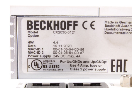 CX2030-0121 BECKHOFF