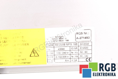 REOVIBMFS168 REO ELEKTRONIK AG 616820