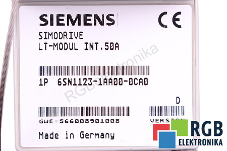 6SN1123-1AA00-0CA0 SIEMENS LT-MODUL INT.50A SIMODRIVE 611