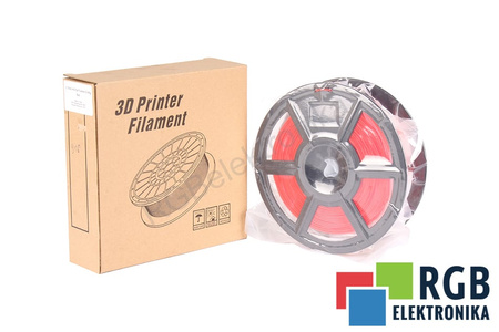 1,75MM HS PLA FILAMENT 0.5KG RED FLASHFORGE DIMENSION EXTÉRIEURE DE LA BOBINE 180MM, DIMENSION INTÉRIEURE DE LA BOBINE 50MM, LARGEUR DE LA BOBINE 45MM