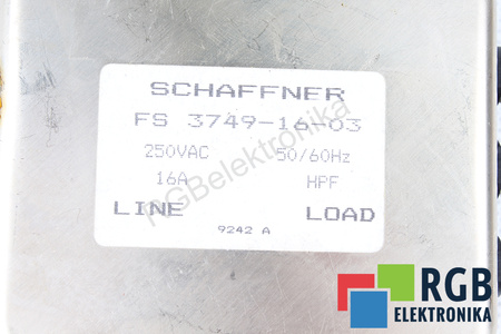 FS3749-16-03 SCHAFFNER FILTRE