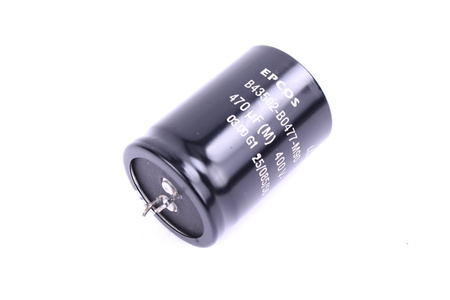 CONDENSATEUR B43502-B0477-M90 EPCOS 470UF, 400V