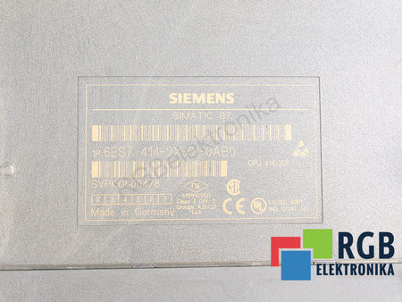 6ES7414-2XJ01-0AB0 SIEMENS SIMATIC S7-400