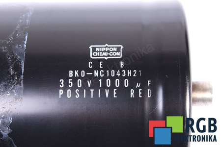 CONDENSATEUR BK0-NC1043H21 NIPPON 1000UF, 350V