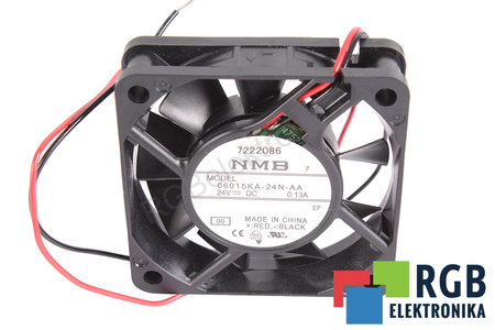 06015KA-24N-AA NMB TECHNOLOGIES 60X60X15MM, 24V VENTILATEUR