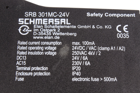 SRB301MC-24V SCHMERSAL RELAIS DE SÉCURITÉ