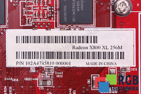 X800XL ATI RADEON POUR VIVID 7