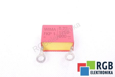 CONDENSATEUR WIMA FKP1 WIMA 0,22, 1250VDC, 600VAC