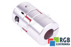 YH10-30-10-14-50 D=30MM D1/D2=10/14MM L=50MM ALUMINIUM ACCOUPLEMENT ÉLASTIQUE A MÂCHOIRES