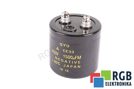 CONDENSATEUR CE33 GYU 1500UF 400V 85C