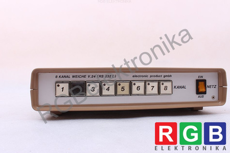 8 KANAL WEICHE V.24 (RS 232C) ELECTRONIC PRODUCT GMBH