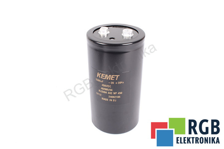 CONDENSATEUR ALS30A332NP450 KEMET 3300UF, 450V, 76MM, 145MM