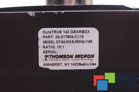DT142-015-S-RM142-114S THOMSON MICRON I=15 RÉDUCTEUR