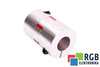 YH10-30-14-14-50 D=30MM D1/D2=14/14MM L=50MM ALUMINIUM ACCOUPLEMENT ÉLASTIQUE A MÂCHOIRES