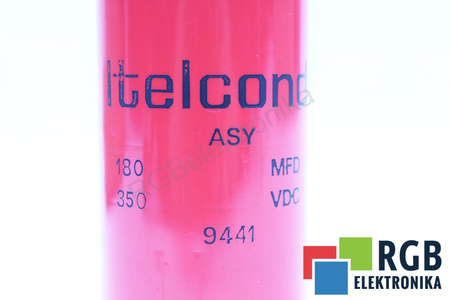 CONDENSATEUR 180UF 350V ITELCOND