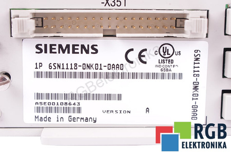6SN1118-0NK01-0AA0 SIEMENS SIMODRIVE 611
