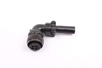 FICHE FEMELLE COUDÉE XMS4108A18-10S POUR SERVOVARIATEURS XMS4108A18-10S YASKAWA 4 PIN REMPLACEMENT