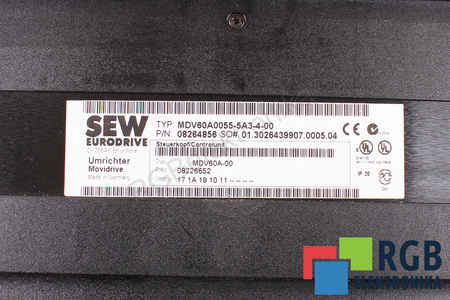 MDV60A0055-5A3-4-00 SEW EURODRIVE MOVIDRIVE