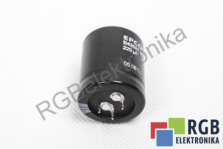 CONDENSATEUR B43501-B9227-M2 EPCOS 220UF, 400VDC