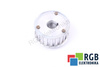 POULIE DENTÉE 19X62X27MM Z=20 RAINURE 6X2MM