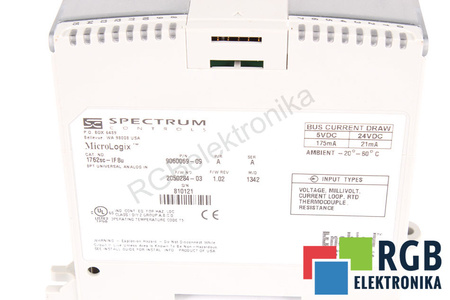 1762SC-IF8U SPECTRUM CONTROLS MICROLOGIX