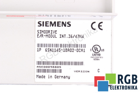 6SN1145-1BA02-0CA1 SIEMENS SIMODRIVE 611 VERSION C