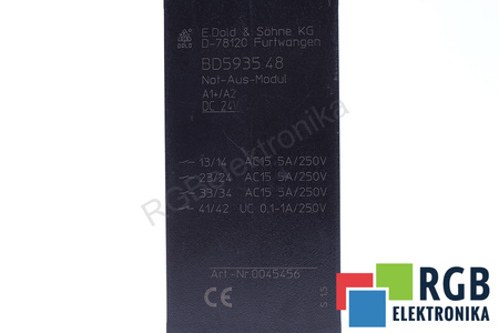 BD5935.48 DOLD RELAIS DE SÉCURITÉ