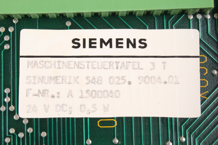 6FX1126-8AA00 SIEMENS SINUMERIK 3 CLAVIER