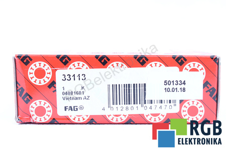 33113 FAG 65X110X34 ROULEMENT A ROULEAUX CONIQUES