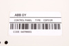 CDP312R ABB PANNEAU DE CONTRÔLE ET DE COMMANDE