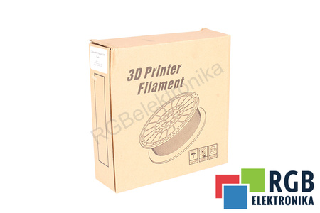 1,75MM PETG FILAMENT 0.5KG BLACK FLASHFORGE DIMENSION EXTÉRIEURE DE LA BOBINE 180MM, DIMENSION INTÉRIEURE DE LA BOBINE 50MM, LARGEUR DE LA BOBINE 45MM