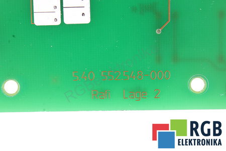 5.40552.548-000 RAFI CLAVIER POUR PIÈCES