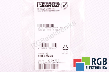 ESB2-MZDB PHOENIX CONTACT MOSTEK WTYKANY