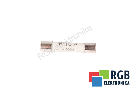 FUSIBLE RAPIDE 189020 SIBA 500V, 16A, 6.3X32MM