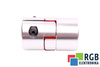 YH10-30-10-10-50 D=30MM D1= D2=10MM L=50MM ALUMINIUM ACCOUPLEMENT ÉLASTIQUE A MÂCHOIRES