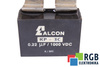 CONDENSATEUR KP-3C ALCON 0.22UF, 1000V