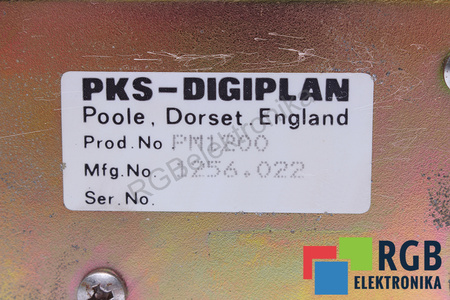 PM1200 DIGIPLAN 1256.022 SOCITEC